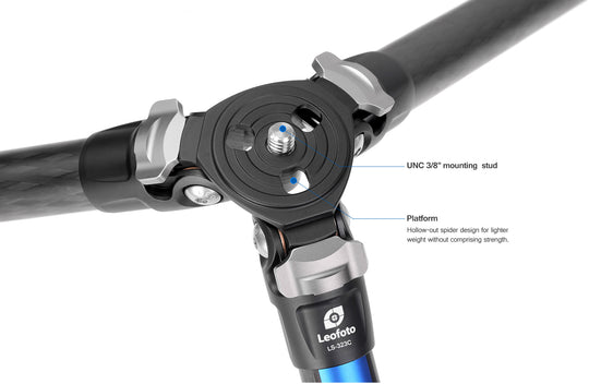 Leofoto Ranger LS-323C + LH-40 Carbon Fiber Tripod Kit