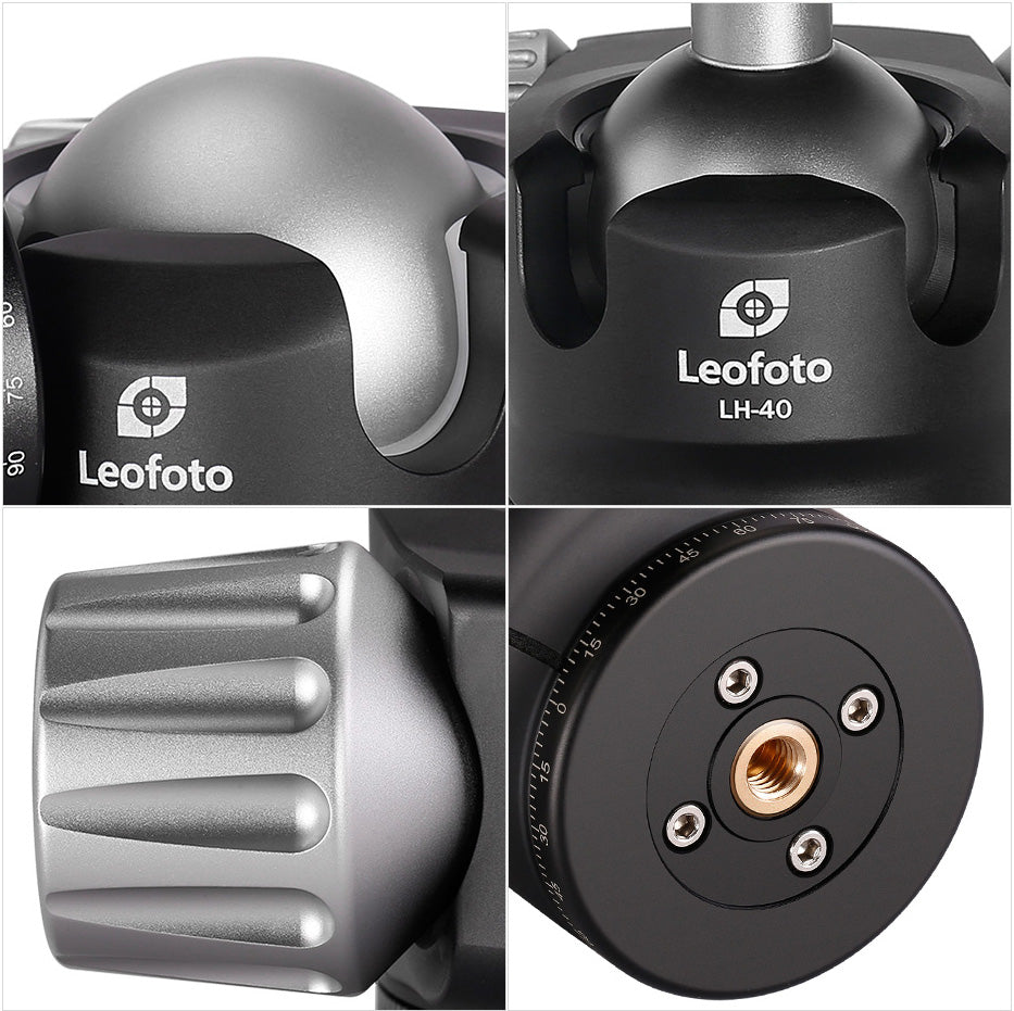 Leofoto Ranger LS-323C + LH-40 Carbon Fiber Tripod Kit
