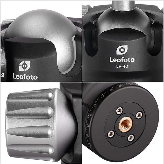 Leofoto Ranger LS-323C + LH-40 Carbon Fiber Tripod Kit