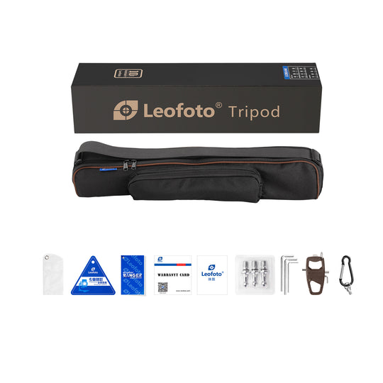 Leofoto Ranger LS-323C + LH-40 Carbon Fiber Tripod Kit
