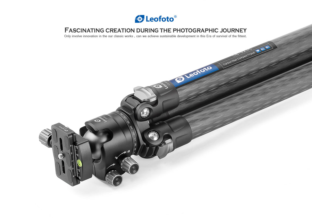 Leofoto Ranger LS-323C + LH-40 Carbon Fiber Tripod Kit