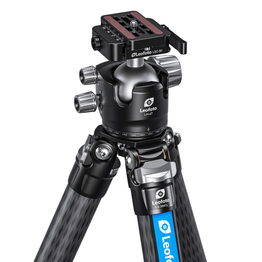 Leofoto Ranger LS-364CL + LH-47LR Carbon Fiber Tripod Kit