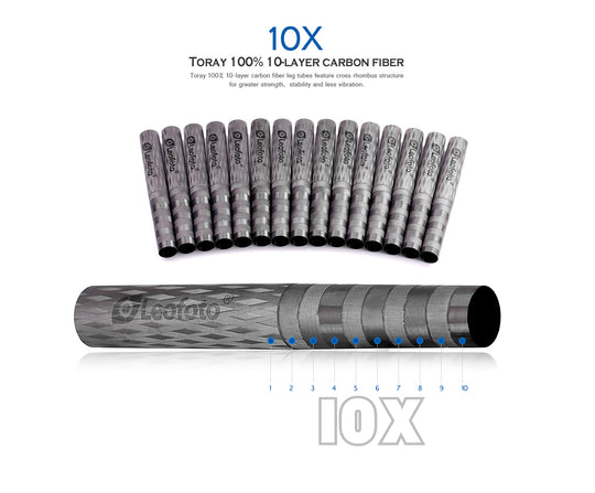 Leofoto Ranger Leveling LS-255CEX Carbon Fiber Tripod