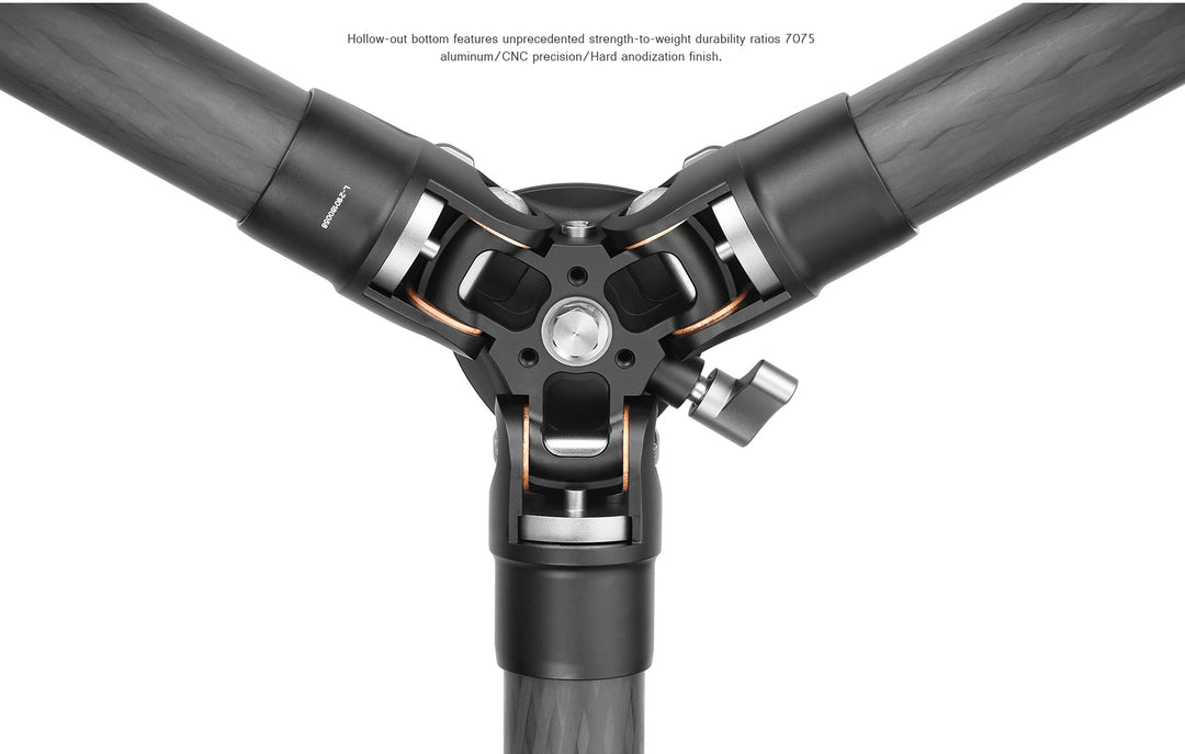 Leofoto Ranger Leveling LS-255CEX Carbon Fiber Tripod