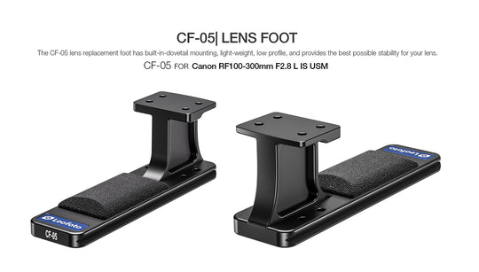 Leofoto Replacement Lens Feet For Canon