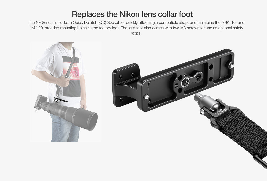 Leofoto Replacement Lens Feet For Nikon
