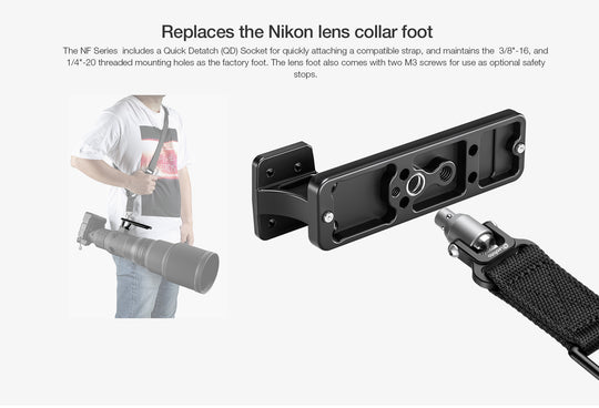 Leofoto Replacement Lens Feet For Nikon