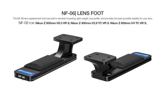 Leofoto Replacement Lens Feet For Nikon