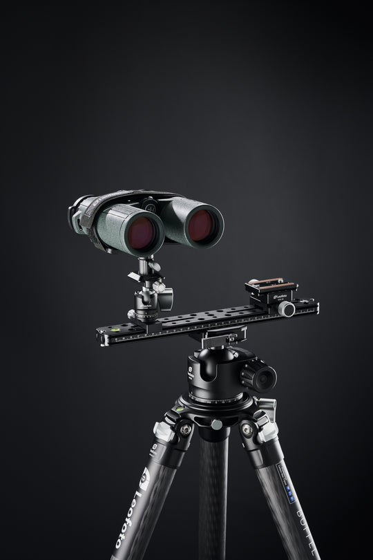 Leofoto BC-04 Binocular Adapter Tray with Arca Swiss Foot