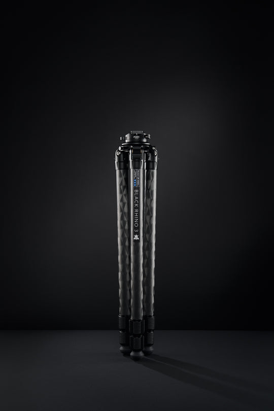 Leofoto Black Rhino 3 Carbon Fiber Rifle Sports Tripod Kit