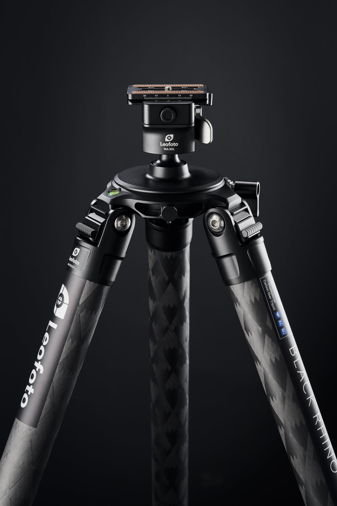 Leofoto Black Rhino 3 Carbon Fiber Rifle Sports Tripod Kit