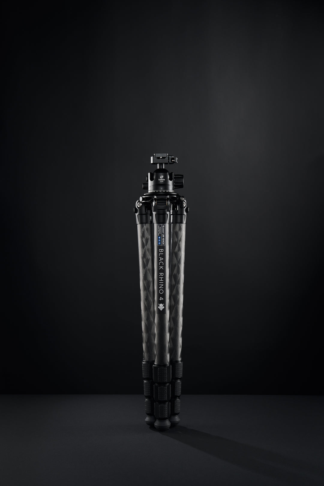 Leofoto Black Rhino 4 Carbon Fiber Rifle Sports Tripod Kit