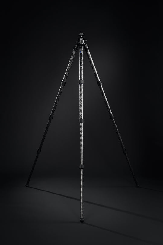 Leofoto Black Rhino 4 Carbon Fiber Rifle Sports Tripod Kit