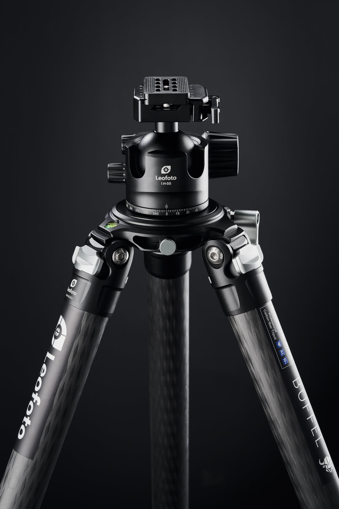 Leofoto Buffel LM-403C Carbon Fiber Rifle Sports Tripod Kit