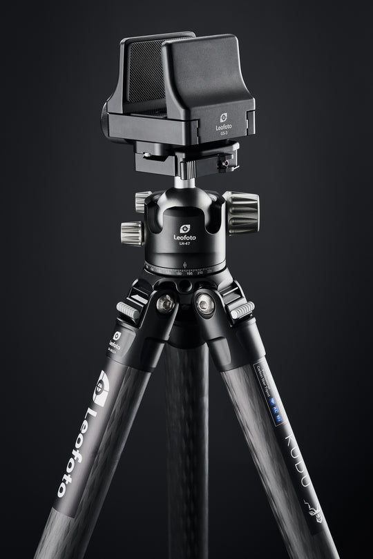 Leofoto Kudu + LH-47SC Carbon Fiber Rifle Sports Tripod Kit