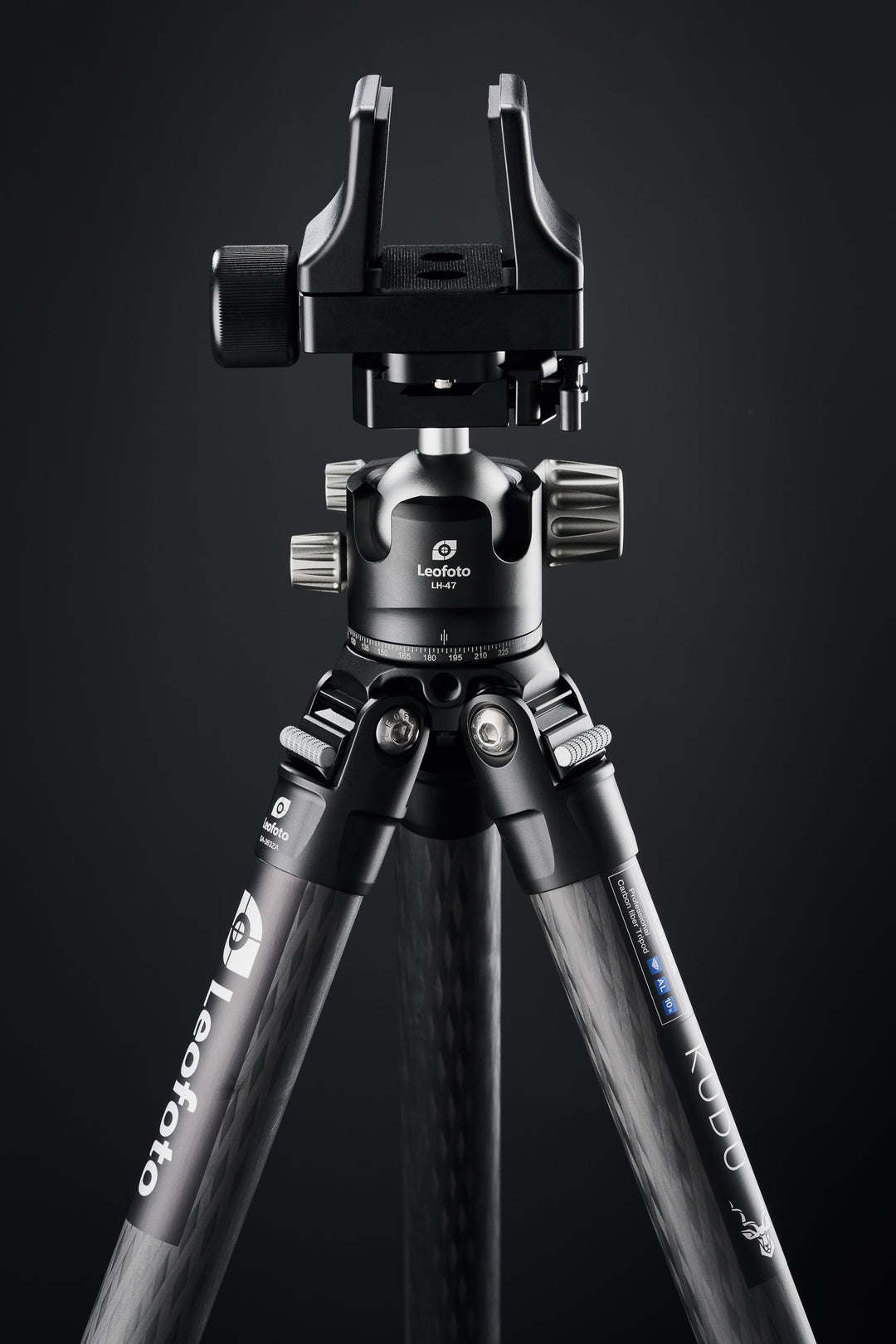 Leofoto Kudu + LH-47SC Carbon Fiber Rifle Sports Tripod Kit