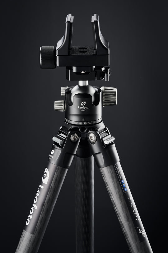 Leofoto Kudu + LH-47SC Carbon Fiber Rifle Sports Tripod Kit