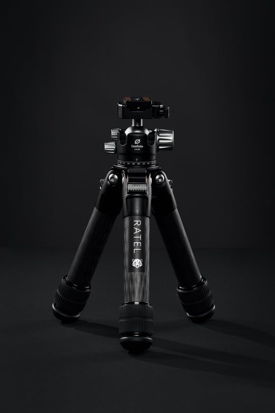 Leofoto Ratel Carbon Fiber Rifle Sports Tripod Kit