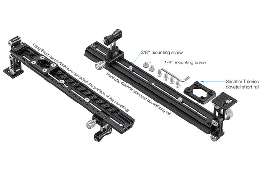 Leofoto VR-380 Kit 380mm Long Lens Support