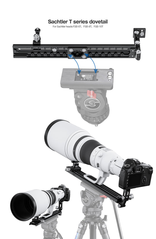 Leofoto VR-380 Kit 380mm Long Lens Support