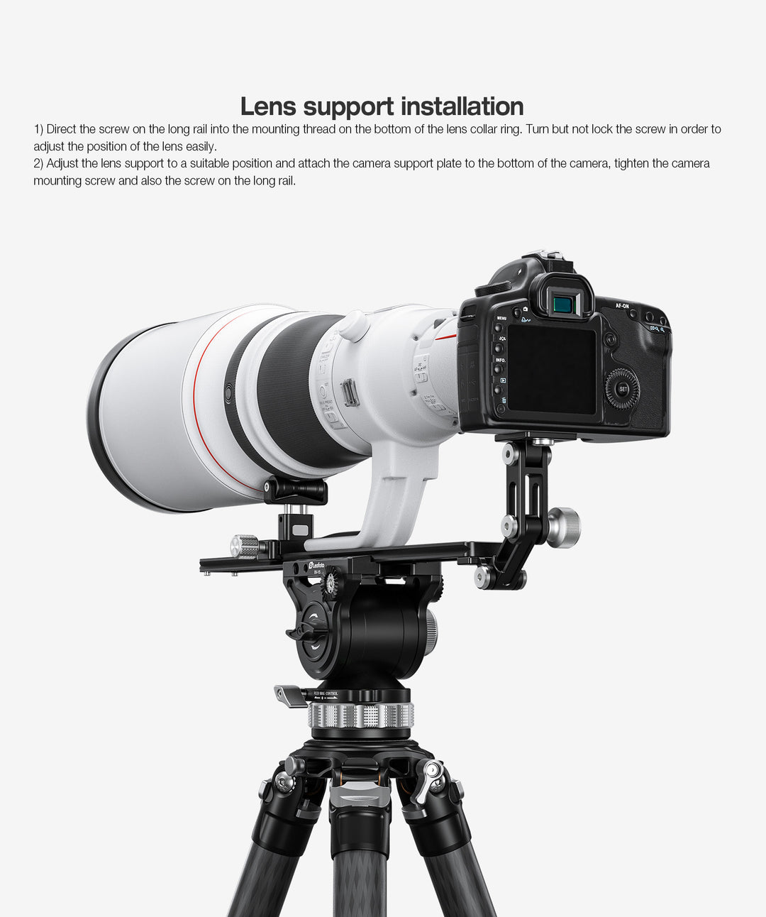 Leofoto VR-400 Kit 400mm Long Lens Support