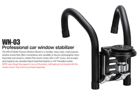 Leofoto WN-03 Professional Car Window Stabilizer
