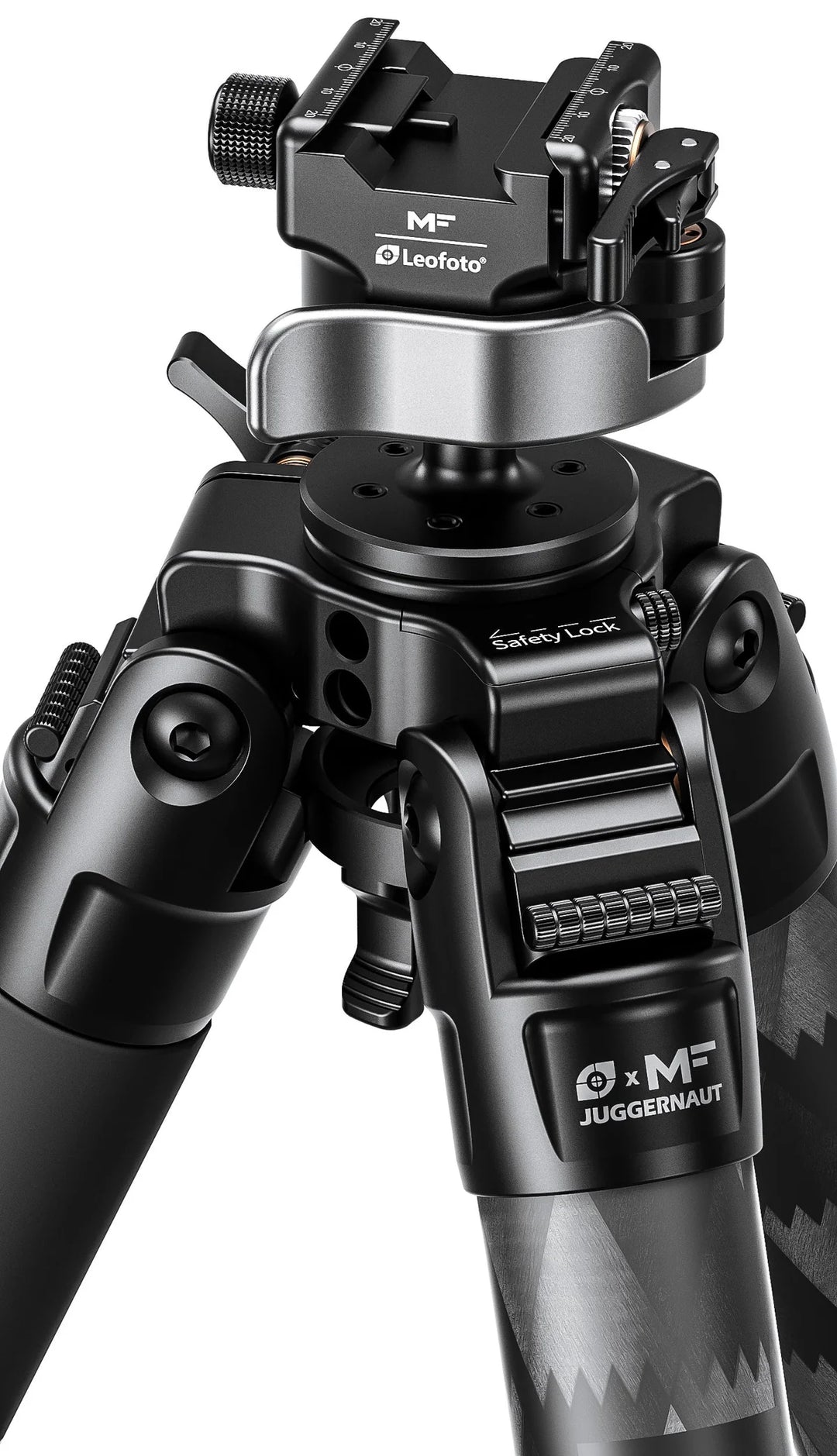 Leofoto X Mountain Forged Juggernaut S2 Carbon Fibre Shooting Tripod Kit