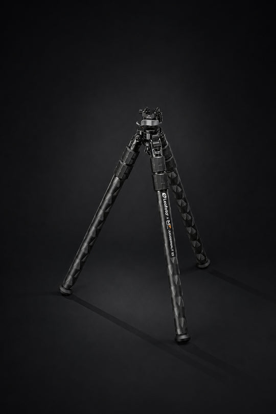 Leofoto X Mountain Forged Juggernaut S3 Carbon Fibre Rifle Sport Tripod Kit
