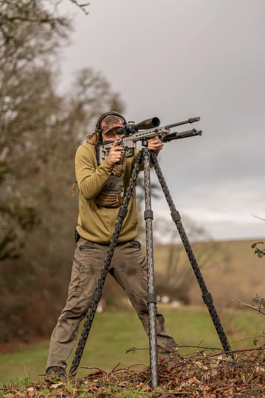 Leofoto X Mountain Forged Juggernaut S3 Carbon Fibre Shooting Tripod Kit
