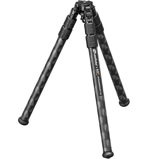 Leofoto X Mountain Forged Juggernaut S3 Carbon Fibre Shooting Tripod Kit