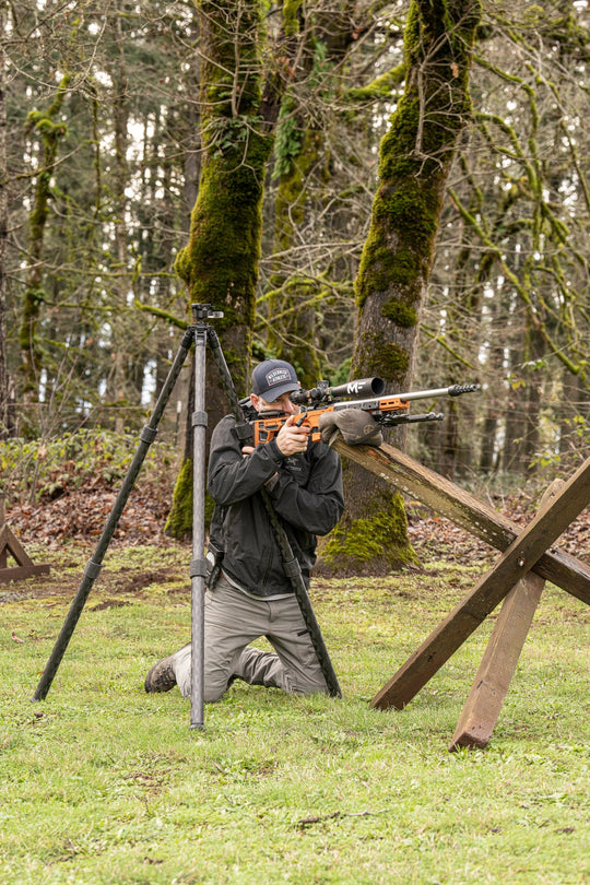 Leofoto X Mountain Forged Juggernaut S3 Carbon Fibre Shooting Tripod Kit