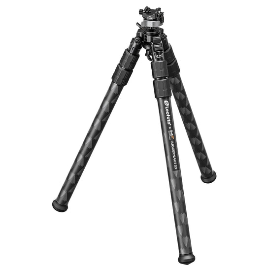 Leofoto X Mountain Forged Juggernaut S3 Carbon Fibre Shooting Tripod Kit