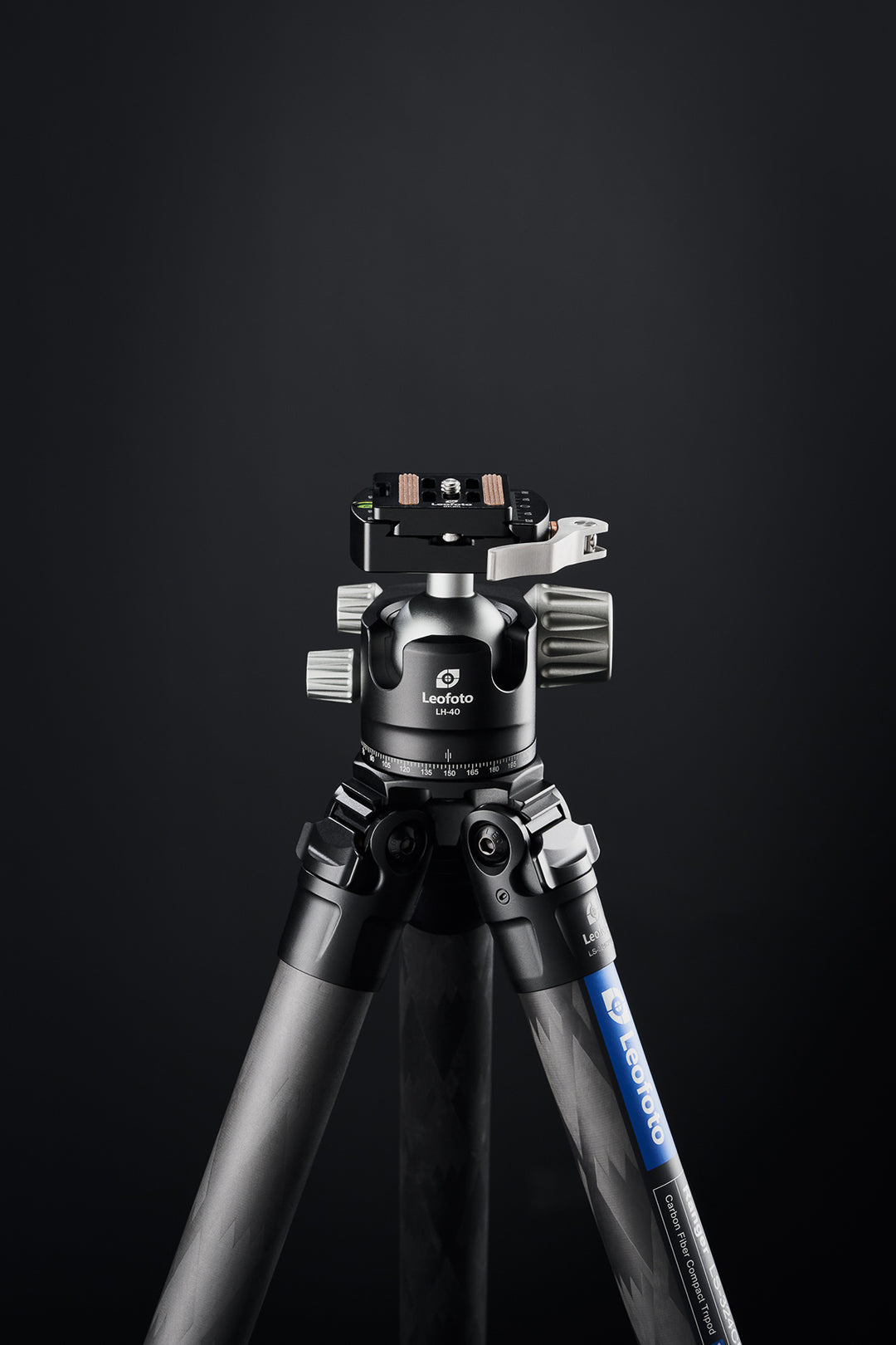 Leofoto Ranger LS-324C Pro + LH-40LR Carbon Fiber Tripod Kit