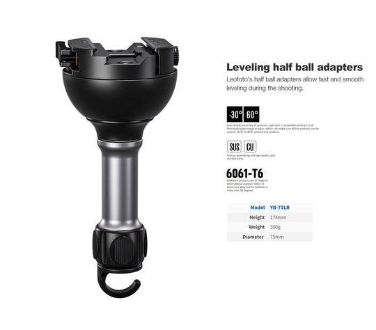 Leofoto Summit LM-402C Carbon Fiber Tripod Kit