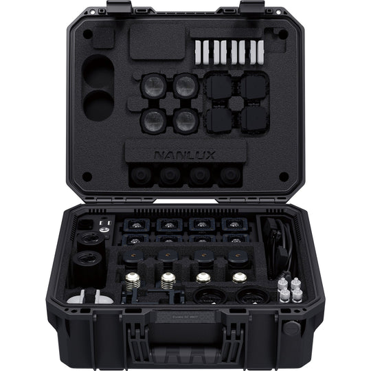 Nanlux Evoke 5C 8KIT – Full-Colour LED Spot Light, Eight-Light Kit