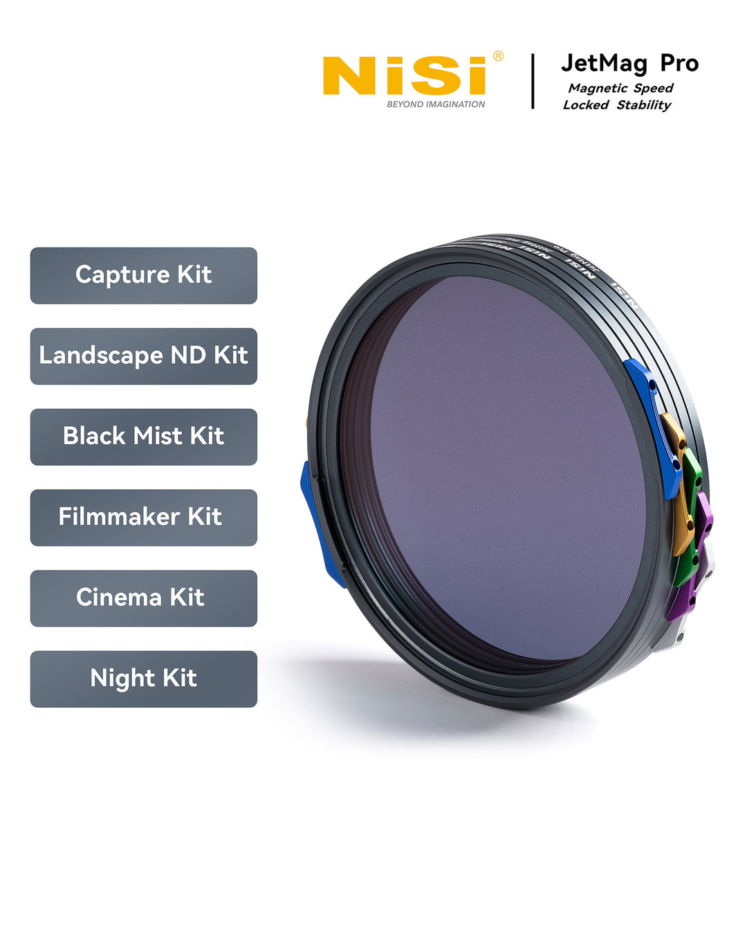 NiSi JetMag Pro 82mm Landscape ND Kit