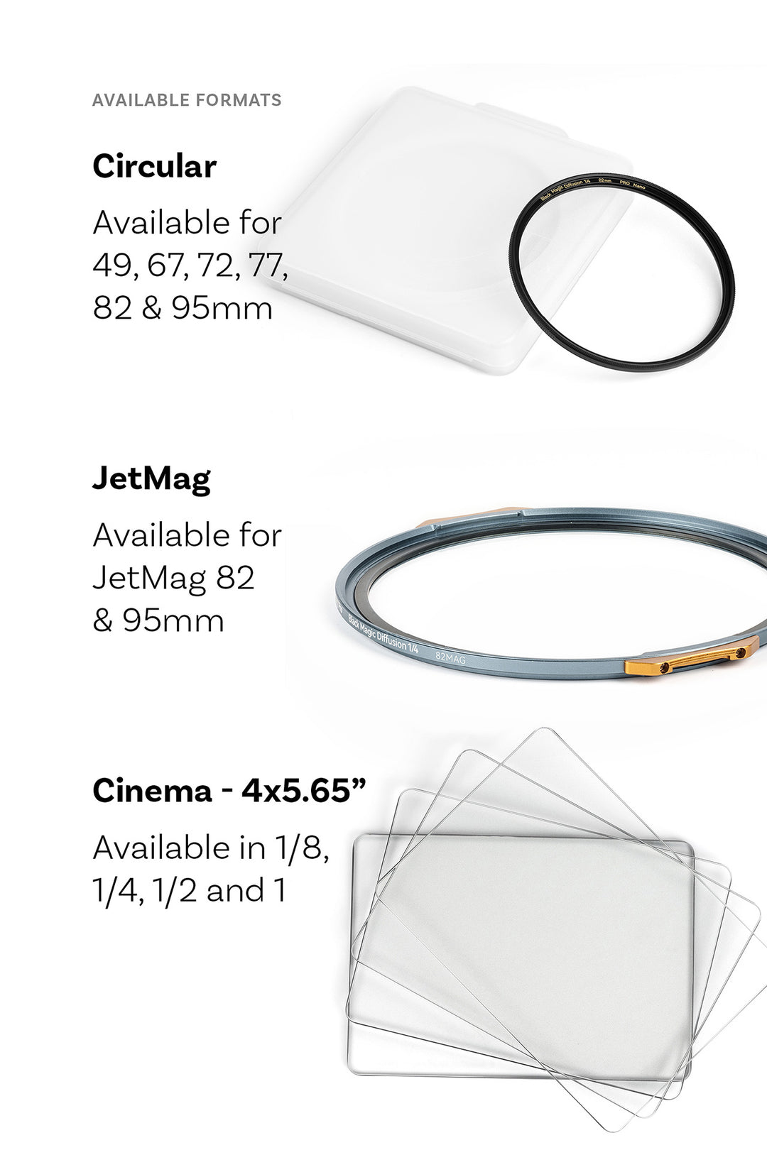NiSi 4x5.65" Black Magic Diffusion Filter