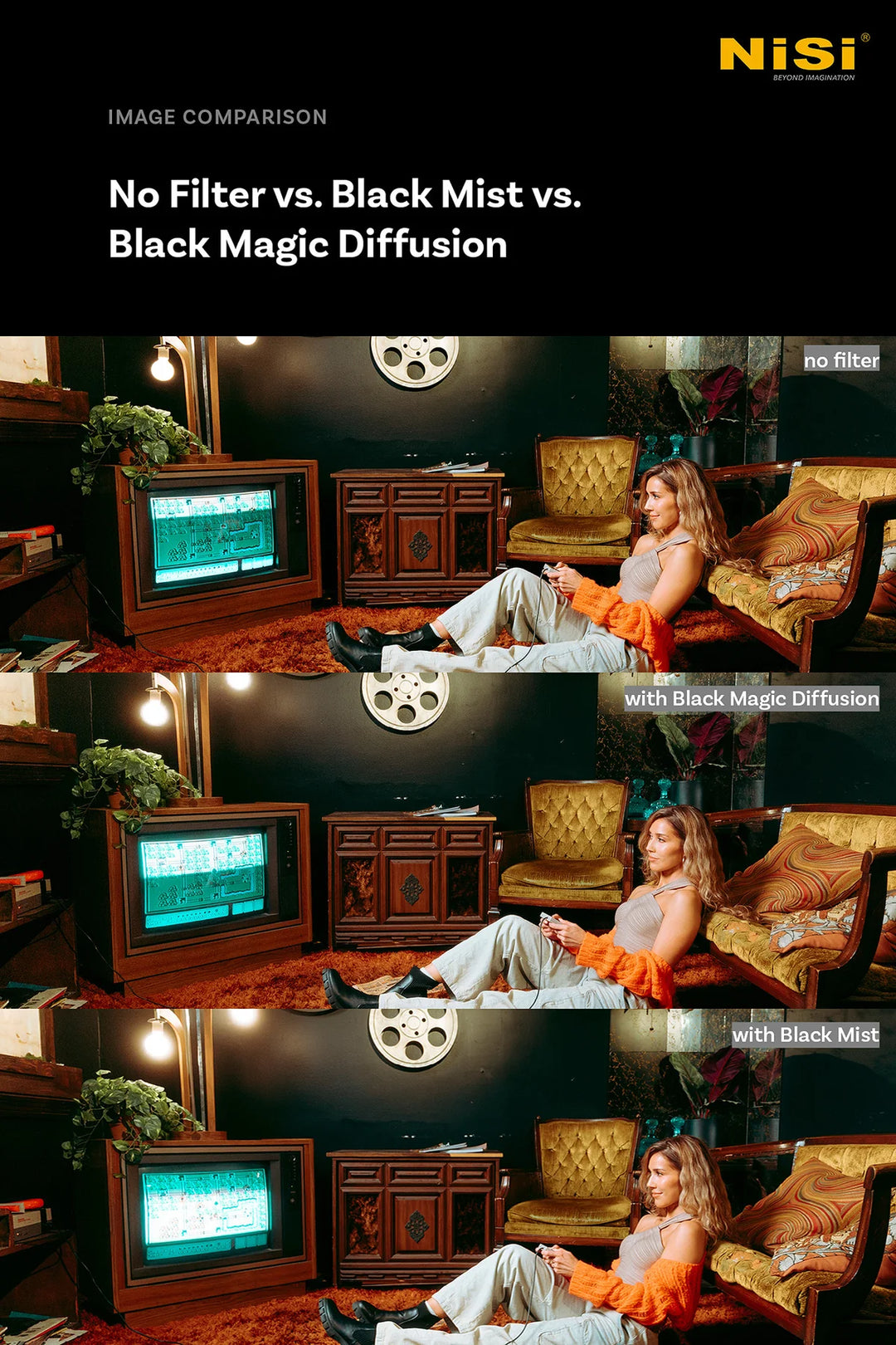 NiSi JetMag Pro 95mm Black Pro Mist