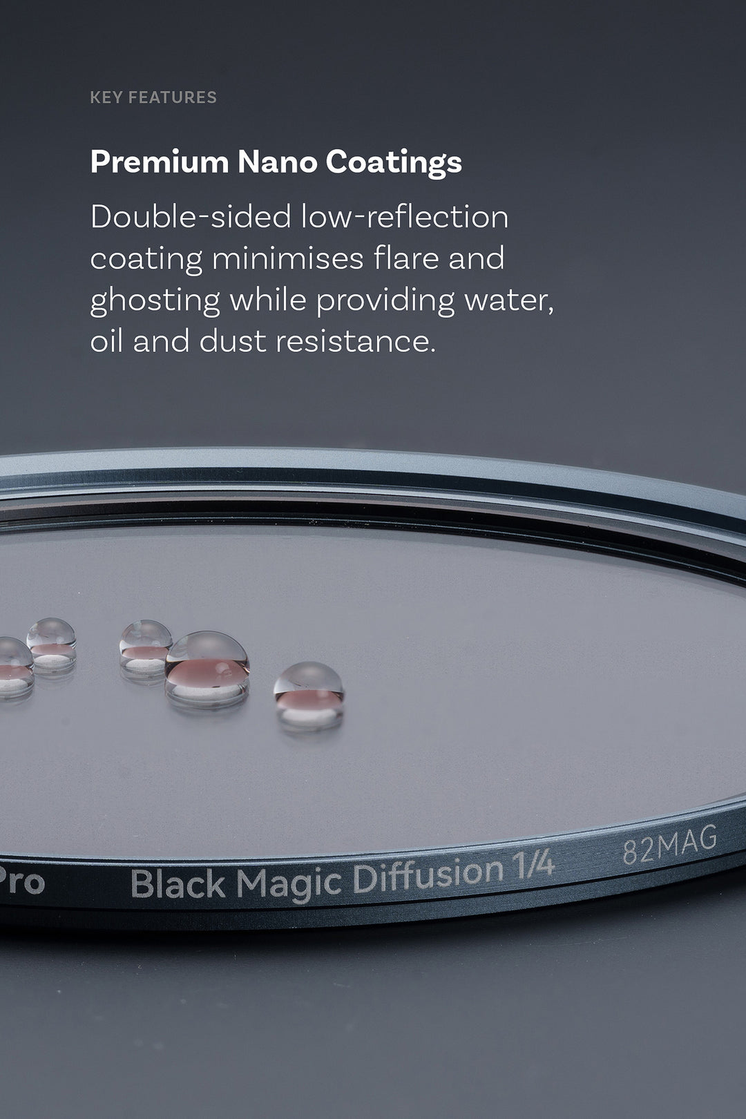 NiSi 4x5.65" Black Magic Diffusion Filter