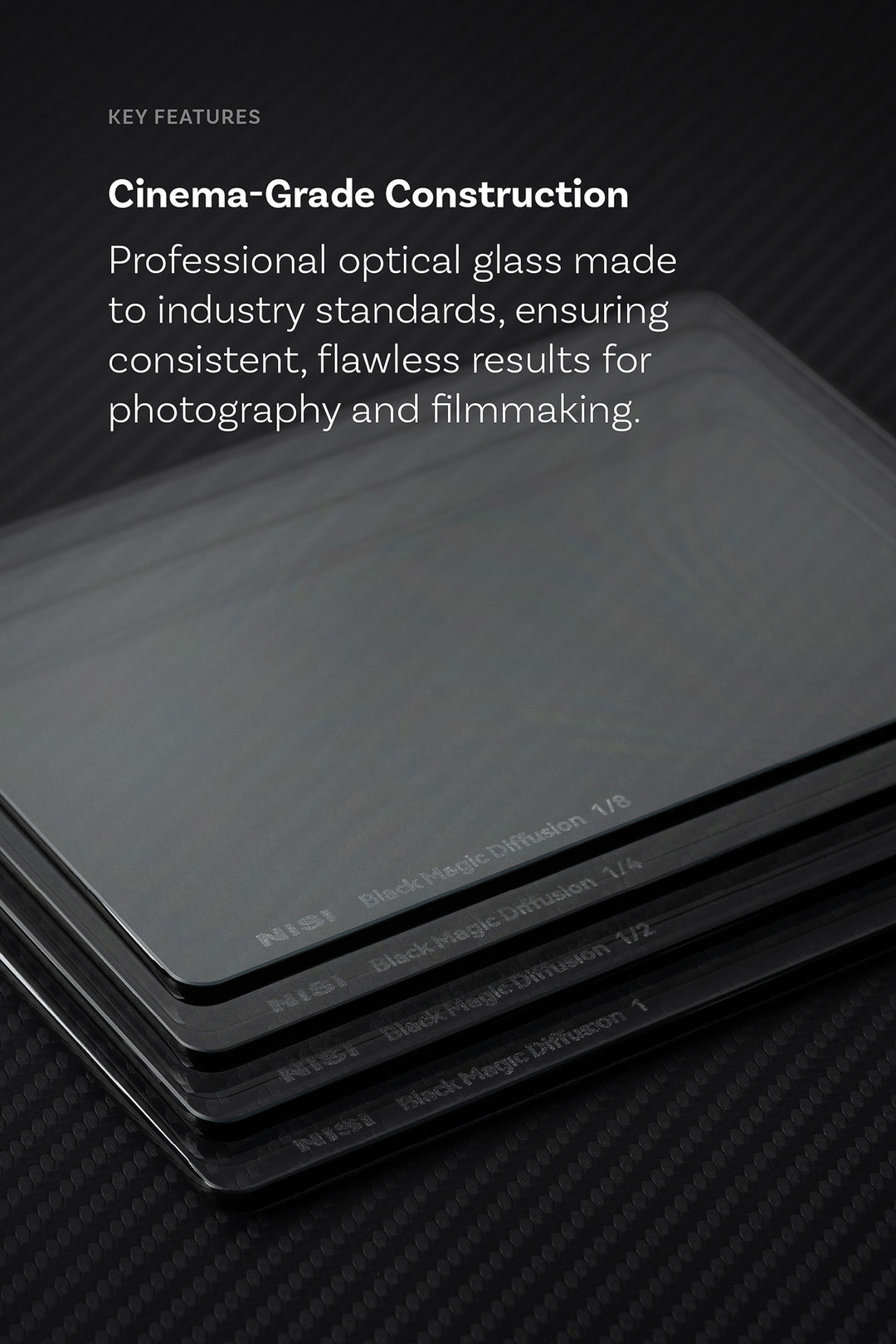 NiSi 4x5.65" Black Magic Diffusion Filter