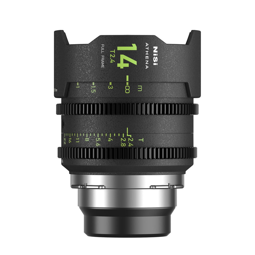 NiSi Athena Prime Full Frame Cinema Lens Set with 5 Lenses + FREE 4x5.65" 1/8 Black Mist and Polarizer