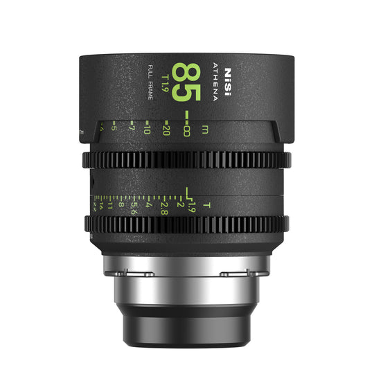 NiSi Athena Prime Full Frame Cinema Lens Set with 5 Lenses + FREE 4x5.65" 1/8 Black Mist and Polarizer