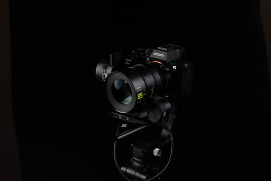 NiSi Athena Prime Full Frame Cinema Lens Set with 5 Lenses + FREE 4x5.65" 1/8 Black Mist and Polarizer