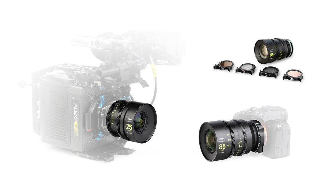 NiSi Athena Prime 85mm T1.9 Full Frame Cinema Lens