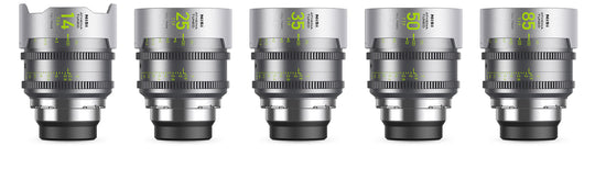 NiSi Athena Tuned Prime Full Frame Cinema Lens Set with 5 Lenses | Limited Edition | PL Mount | FREE FedEx Priority Delivery Worldwide