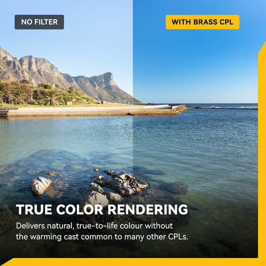 NiSi Brass Frame Pro Nano True Colour Circular Polariser