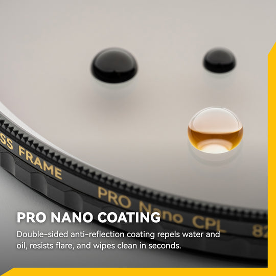 NiSi Brass Frame Pro Nano True Colour Circular Polariser