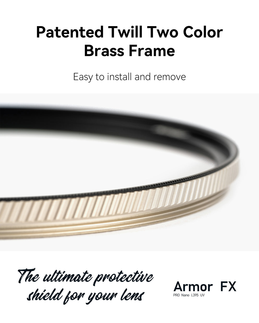 NiSi Armor Fx Brass UV Filter