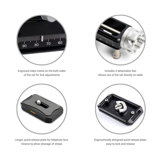 NiSi NM-200S Quick Adjustment Macro Focusing Rail