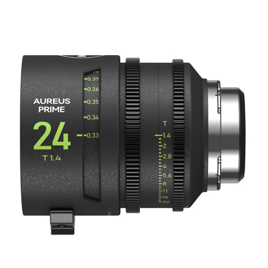 NiSi Aureus Prime Full Frame T1.4 Cinema Lens Kit – 18mm, 24mm, 35mm, 50mm, 85mm + Hard Case (PL Mount)